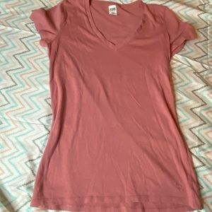 Pink v neck